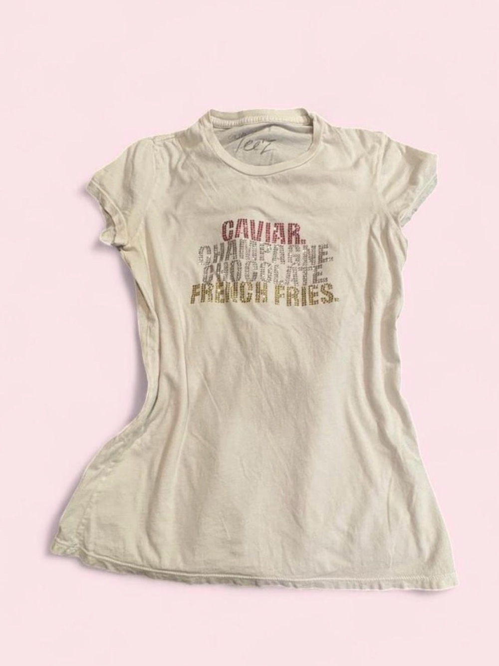 Cache Bling Graphic Short Sleeve Tee - Sz L